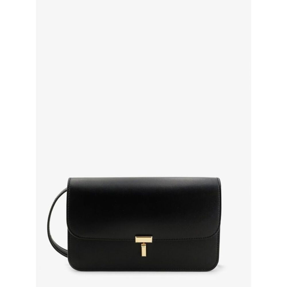Toteme Women T-Lock Leather Crossbody Bag